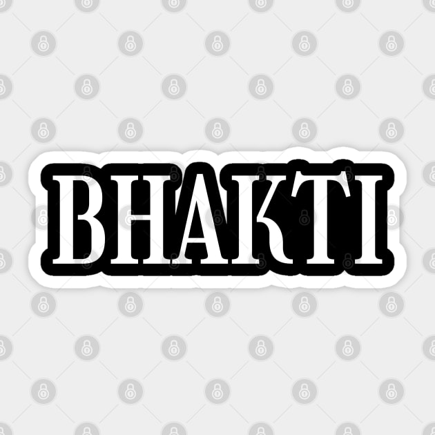 Bhakti Sticker by BhakTees&Things